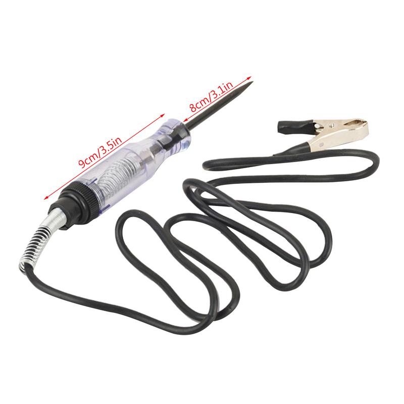 Car Circuit Tester Pen Heavy Duty Automotive Circuit Voltage Electrical Detector Diagnostic Test Tools With Extended Test