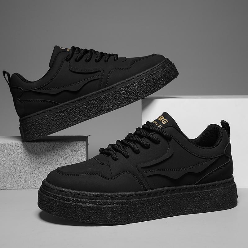 New Men's Classic Fashion Low Top Thick Sole Skateboarding Shoes Comfortable Soft Sole Basketball  Sneakers