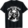 I Saw That Im Telling Dad Funny Religious Christian Jesus TShirt Graphic T Shirts Mens T Shirt Cotton Camiseta Hombre