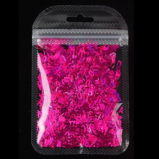 Pailletten glitzern in mehreren Farben, hitzebeständig