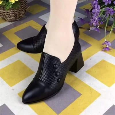 Fashion Botas Femininas Women Classic Round Toe High Quality Spring & Autumn Spring Slip On High Heel Wedge Shoes Lady Cool Boots E1514