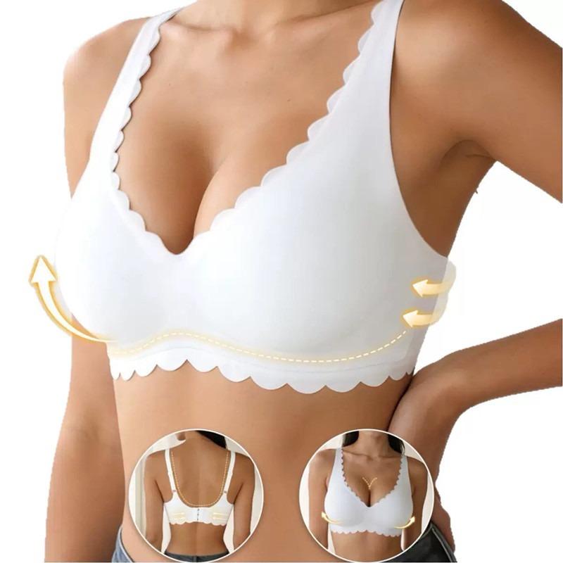 Women S Seamless Leopard Print Push Up Backless Bra