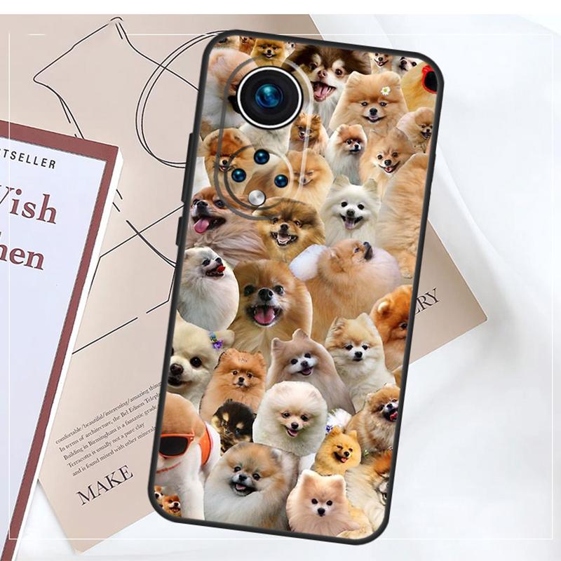 Pomeranian Dogs Dog Colorful Case For Honor Magic 8 7 5 6 Pro X9a X9b X9c X9d X8b X8c Win RT 50 70 90 200 400 Pro Cover
