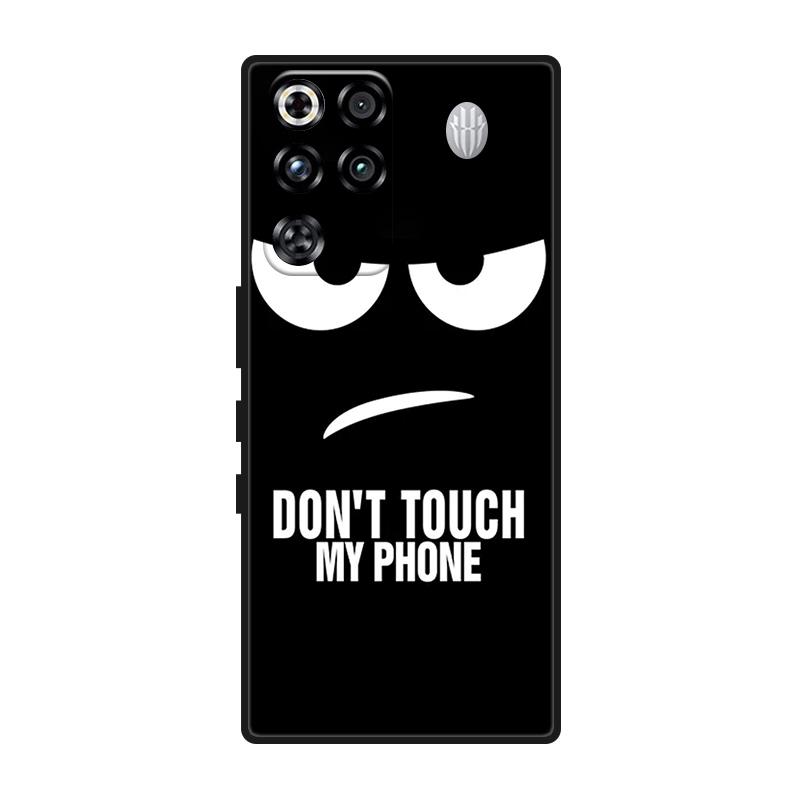 Case For Nubia Red Magic 11 Pro Plus Case Cool Silicone Protective Cover for Red Magic 11 Pro+ 5G Bumper Fundas Black Coque