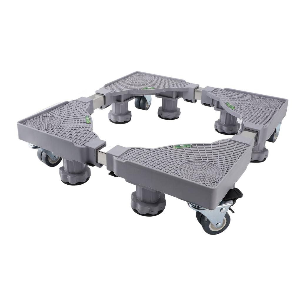 Waschmaschinenroller Universal Rutschfest PVC Edelstahl 660lb Tragfähigkeit 360 Grad Drehbar