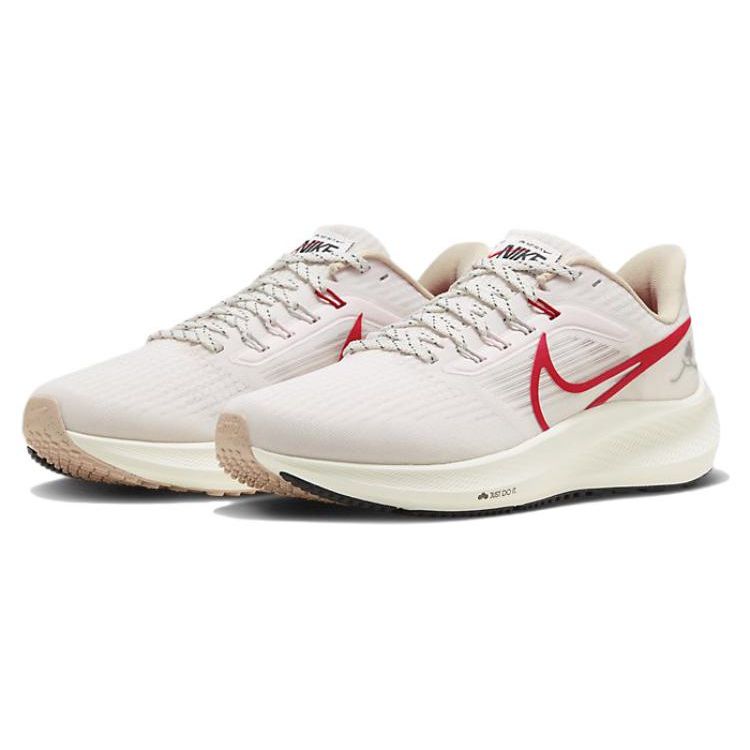 Nike Air Zoom Pegasus 39 Lunar New Year Women Sneakers White Sail University-Red FD4344-161