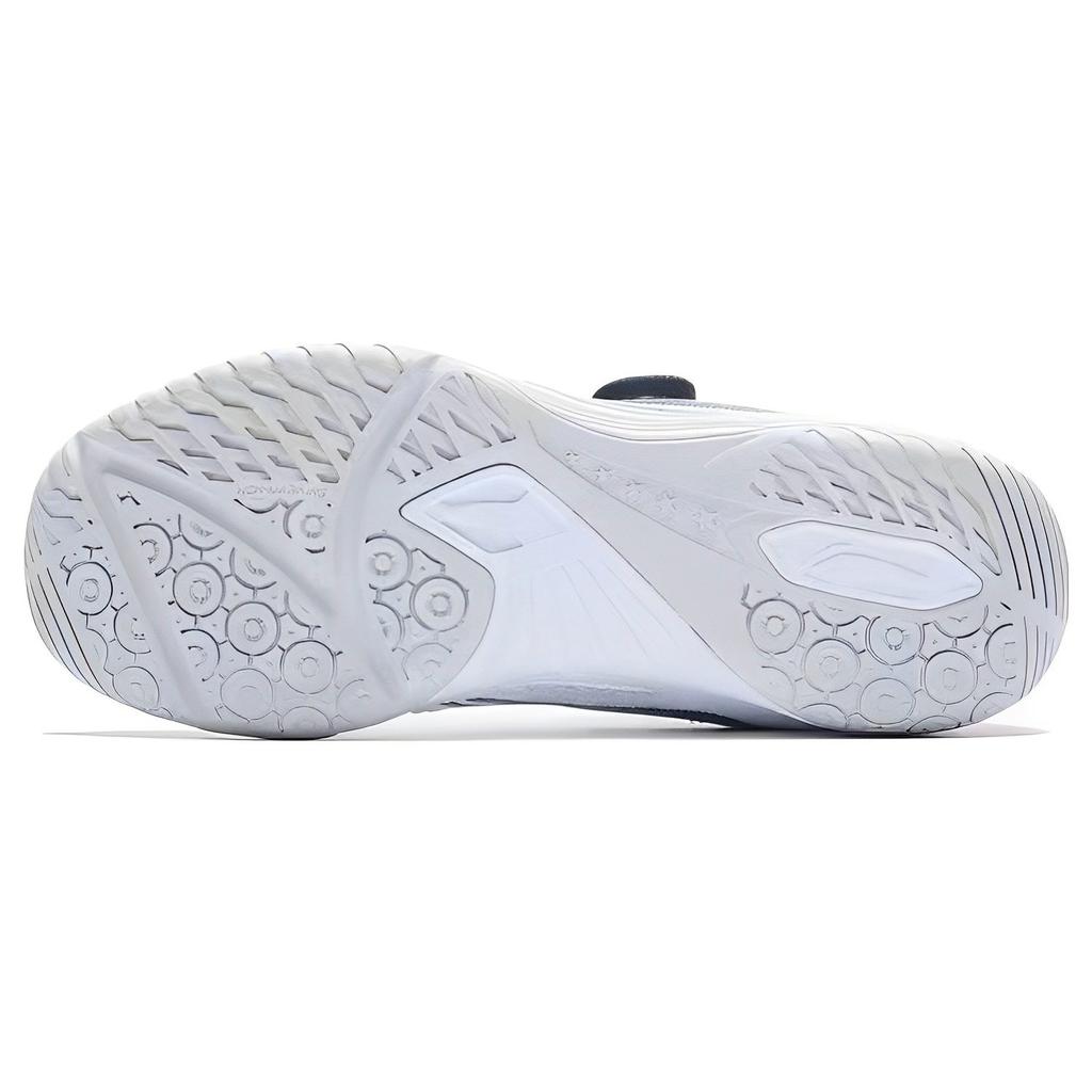 Li Ning Mage ESS Abrasion Resistant Breathable Low Top Table Tennis Shoes Unisex White Orange APTT001-2
