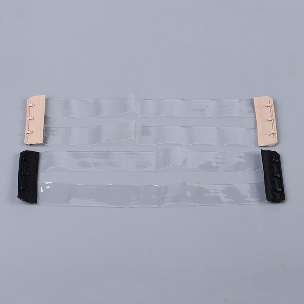 1Pcs Non Slip Buckle Bra Extender Clear Elastic Band Durable Bra Strap Women