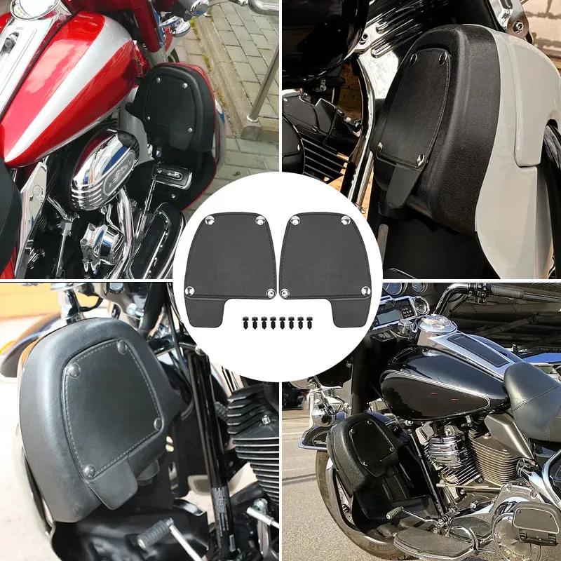 Motorcycle ABS Lower Fairing Locking Glovebox Cover For Harley Touring Street Electra Road Glide Road King Ultra Classic 83-13