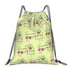 Custom K-KeroKeroKeroppies Drawstring Bags Men Women Foldable Sports Gym Sackpack Frog Cartoon Shopping Storage Backpacks