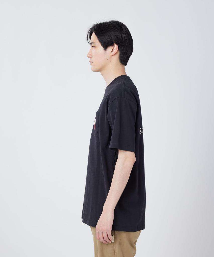 Trad Label Pocket Heavy Short Size Olive [Snow Peak] T-Shirt SPTL-TS-26SU906 T-shirt, Sleeve, Men's/Women's, M,