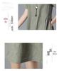 Mom's 2023 Summer Cotton Linen Dress: Stylish, Slimming Fashion for Middle-Aged & Elderly Women