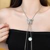 2024 Vintage Double-Layer Pearl Necklace with Heart Pendant