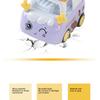 4 Pcs Pull Back Cars Adorable Cartoon Dessert Alloy Realistic Friction Powered Pull Back Trucks Toy Vehicles for Kids A Type