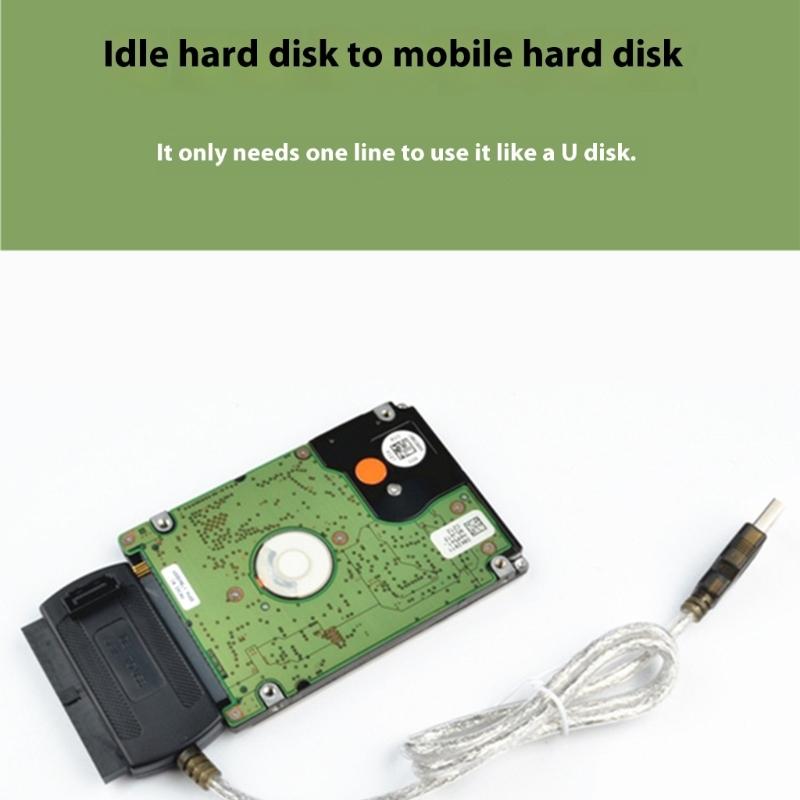 Fast Speed USB To IDE Converters Cable For External Hard Drive HDD Docking Station Cable Replacement Part For PC Laptop