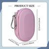 Mice Case Carrying Storage Bag with Carabiner Clip