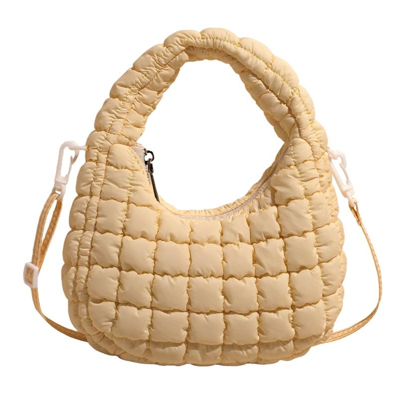 Hand Carry Small Square Bag Women's New Casual Light Casual Commuting Shoulder Messenger Bag