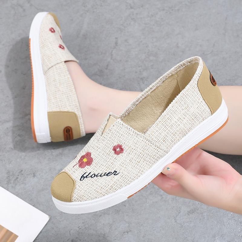 Versatile Cloth Shoes, Women's Shoes, Anti-slip Soft-soled Shoes, Casual Breathable and Durable Shoes