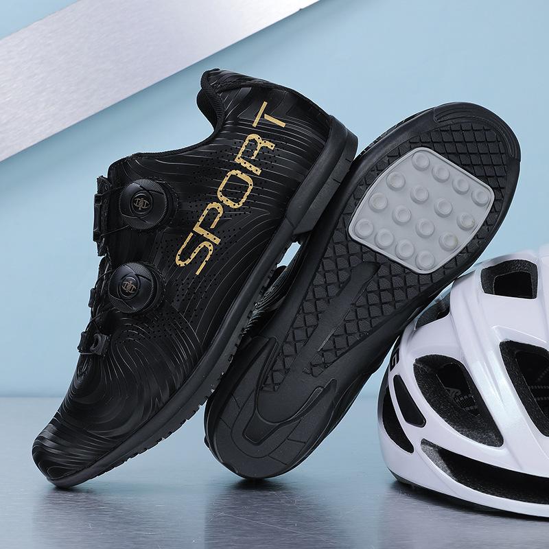 Professional Cycling Shoes with Double Buckle Closure for Road Bikes Sizes 37-47 37