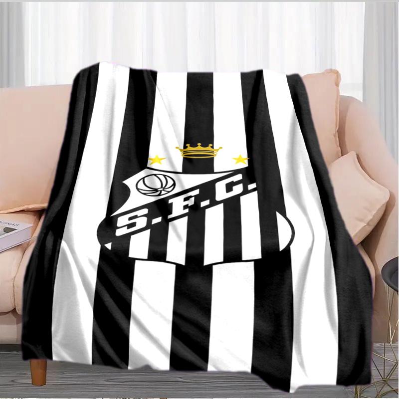 Fc Crest Design Printed Throws Blanket Soft Flannel Blankets for Couch Bed Gifts for Men Women Picnic Blanket Christmas Gifts