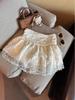 Ballet-Inspired High Waist A-Line Lace Chiffon Skirt for Women
