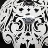 Zarte Vollgesichts-Diamant-Metallmaske Personalisierte Vollgesichts-Metallmaske mit Diamantdetails für Party und Halloween