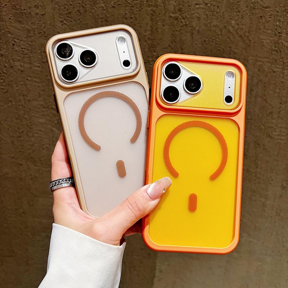 For Magsafe Original Frosted PC Magnetic Phone Case For iPhone 17 17E 16 E 15 14 Plus 13 12 Pro Max Non Slip Full Bumper Cover