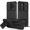 Lens Protector Stand Holder Case for Samsung Galaxy A57 5G S26 Ultra A17 A56 A36 A16 A55 A35 A15 A14 A54 S25 S24 FE S23 Plus
