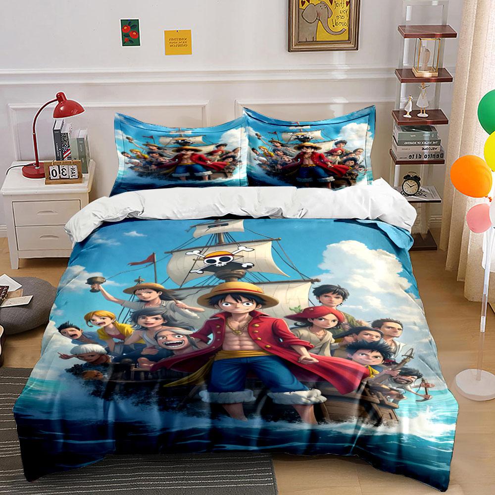 Crew on pirate ship. Bedding sets Duvet cover sets Duvet covers Pillowcases(1 * Duvet Cover 2 * Pillowcases without duvet insert)
