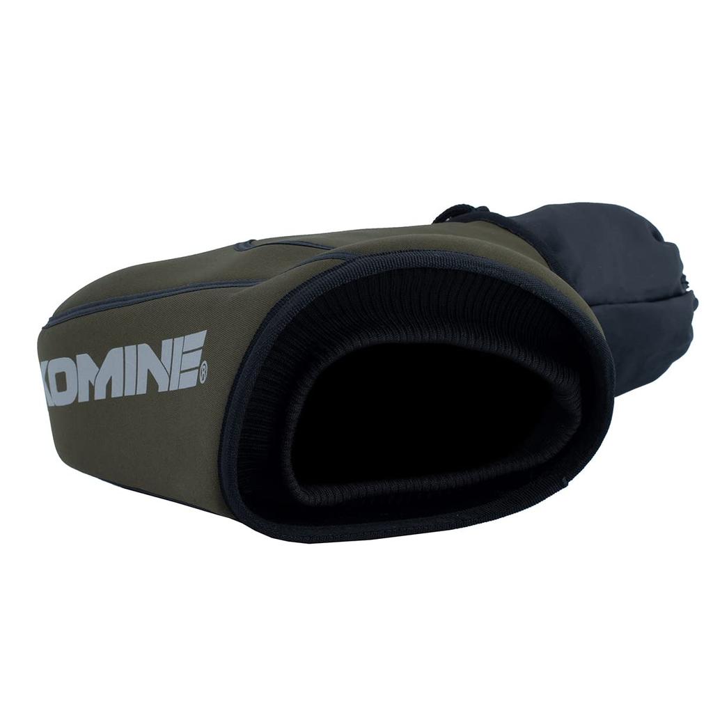 KOMINE Neoprene Handlebar Warmer Neo for AK-362 Motorcycles, Black/Free