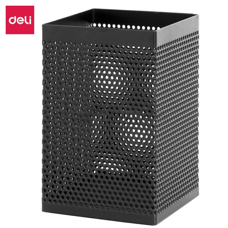Deli Metal Mesh Square Pen Holder