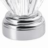 16pcs 25*30mm Cabinet Knobs Crystal Clear Glass Drawer Pulls Diamond Shape Cabinet Handles  Cabinets