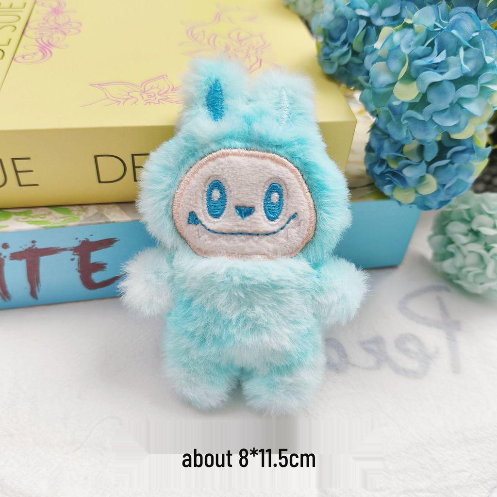 Piszczący wisiorek Labubu 3. generacji: DIY Biżuteria i Dodatek do Odzieży Pluszowy Brelok z Lalką