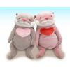 Shinada Global Mochi Series Mochi Kawauso Plush Heart Gray L 22x22x30cm Animal Cute Kawaii MOKW-0400HG