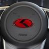 3D Car Logo Steering Wheel Center Emblem Sticker For KIA GT K5 Sportage Ceed Sorento Cerato Rio Soul KN Stinger Proceed Picanto BK7