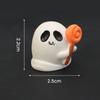 Halloween Creative Elf Car Ornaments Car Dashboard Center Console Pumpkin Ghost Mummy Ornament Car Interior Decor Accessories