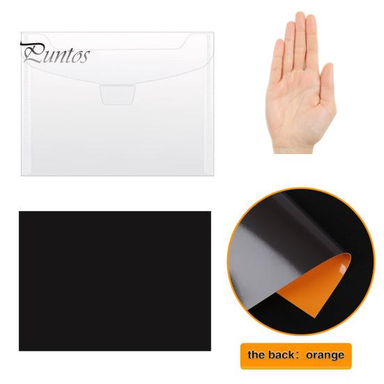 40 szt. Torba do przechowywania stempli Zagęszczone arkusze magnetyczne Łatwa i wygodna organizacja DIY Akcesoria do scrapbookingu