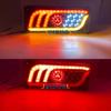 2PCS 12/24V LED Truck Tail Light Turn Signal Rear Brake Lights Reverse Signal Lamp Trailer Lorry Bus Caravan Camper Warning Lamp