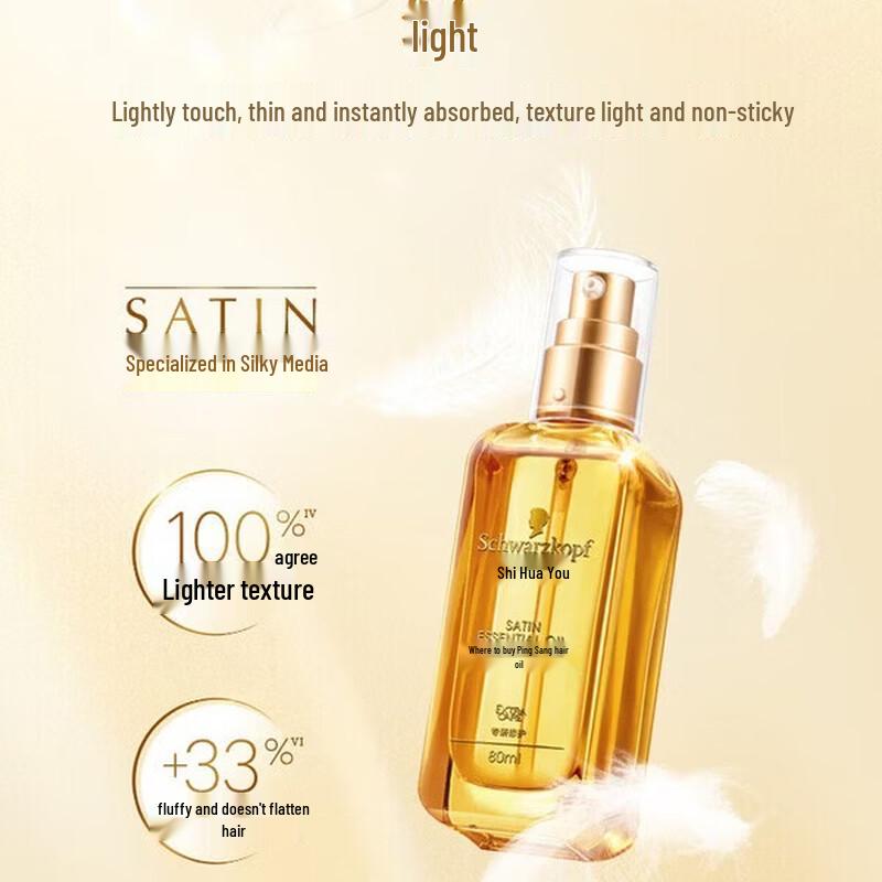 Schwarzkopf Nourishing & Strengthening Leave-in Hair Oil 80ml