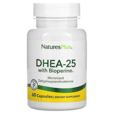 DHEA-25 With Bioperine, 60 Veggie Caps