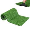 Artificial Grass Table Runner Soft Faux Cloth DIY Tabletop Decoration Anti-Shedding Anti Slip Green Lawn Mat Natural False Rug