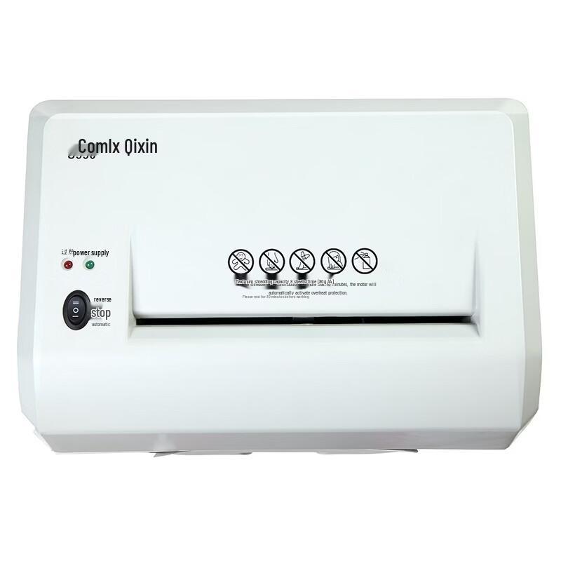 COMIX S330 High-Security Micro-Cut Paper Shredder CN plug (adapter included)