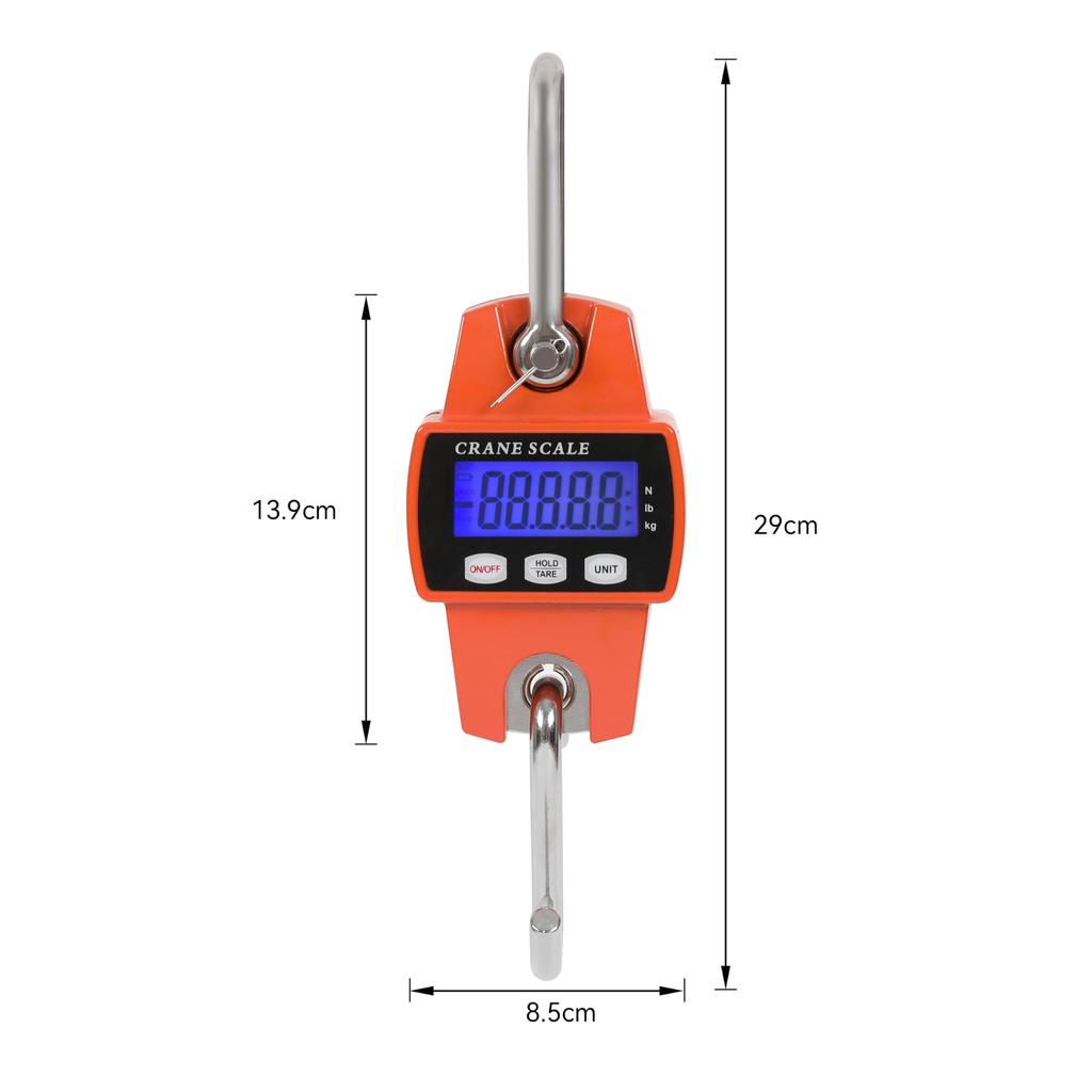 Portable 300kg Hanging Digital Crane for Commercial and Industrial Use HFS(R) Scale, Scale,