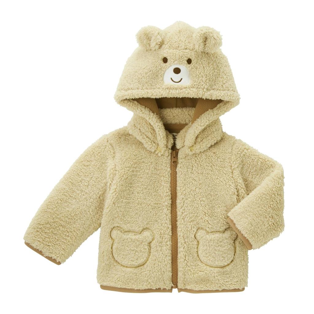 MIKI HOUSE HOT BISCUITS Boys and Size M Kids' Jumper, Girls, Ivory, (80-90cm), 73-3702-491