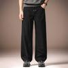 High-end American Cold Silk Cool Outdoor Straight Casual Pants Men's Summer Thin Loose Wide-leg Breathable Long Pants