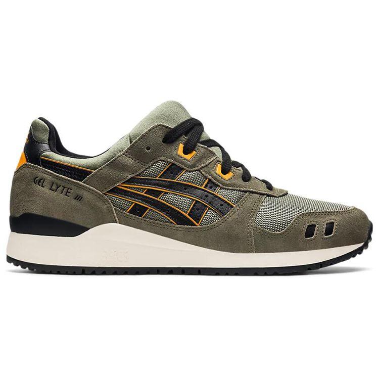 Asics Gel Lyte 3 OG Lichen Green Men Sneakers Black 1203A114-301