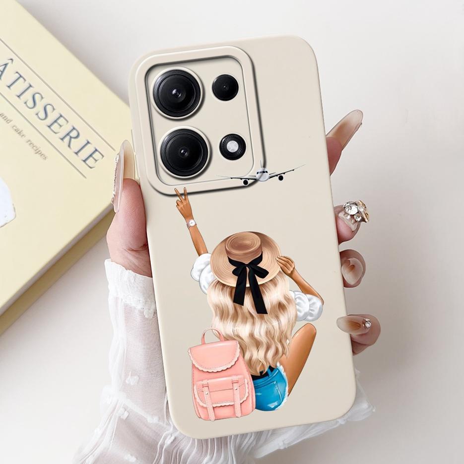 For Xiaomi Redmi Note 14S Case 6.67'' Cute Cat Dinosaur Cartoon Cover Matte Phone Case For Redmi Note 14S Note14S 4G Soft Fundas