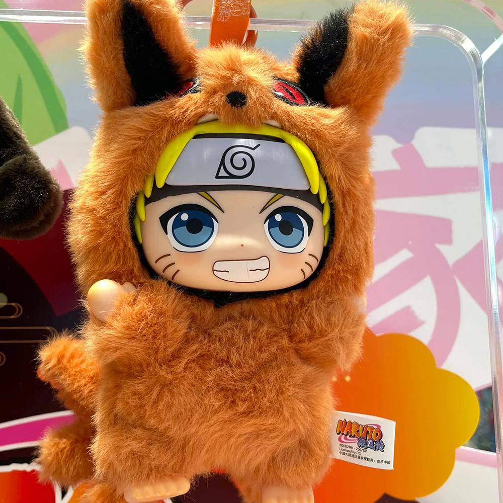 Bandai EAKI Naruto Slepý Box Shippuden Party Série Uzumaki Plyšová Taška Přívěsek Ozdoba Panenka Hračka Sběratelská Narozeninový Dárek