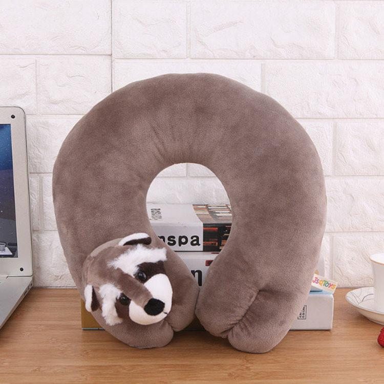 Lotso Cartoon U Shaped Neck Pillow Memory Foam Office Travel Support For Adults