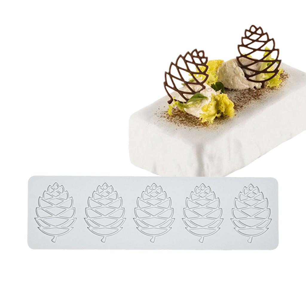 Christmas Cake Decors Christmas Lace Mats Silicone Lace Molds Silicone Lace Pad Suitable for Parties and Celebration